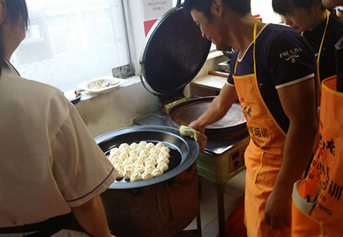 生煎培训学员培训实景图